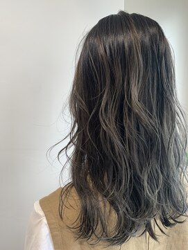 リアン(Lien) Lien☆グレーベージュ×デザインカラー×ローライト