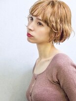 カナン 銀座(CANAAN)&nbsp;エアリーボブ　ハニーベージュ