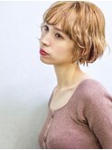 エアリーボブ ハニーベージュ