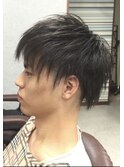 七三オールバック<ヒロ銀座/メンズ/理容室/浜松町>