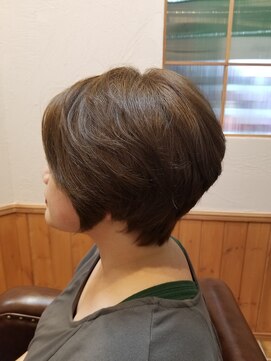 ロマン バイ ルームス(浪漫 by ROOMS) ハンサムショート/ショート/前髪長め/20代/30代/40代/戸塚