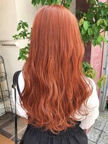 アーティカル(ARTICAL)&nbsp;#オレンジカラー　#ロング　#巻き髪
