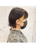 Coast.ミニボブ×インナーカラー