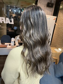 ラフ(LAFF) #黒髪#ボブルフ#ネビージュ#小顔#ワンレン