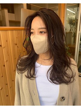 オアシス(oasis) 【oasisオグラ】かきあげバング/フェイスレイヤーグレーベージュ