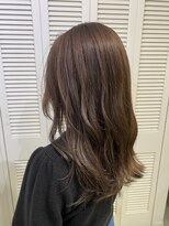 アドラーブル はなみずき店(adorable)&nbsp;30代40代髪質改善カラーオルチャンブラウンウルフレイヤー