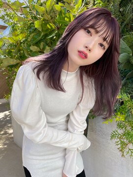 ネス(ness) ピンクグレージュ/福岡ハイトーン/ハイトーンカラー