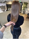 くすませすぎないブラウンがオシャレ。_natural beige brown_