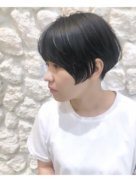 モアナ バイ ヘッドライト大宮店(Moana by HEADLIGHT) Moana【大宮】#刈り上げショート#ショートヘア#丸みショート