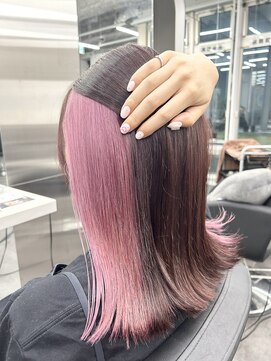 エイト 立川店(EIGHT) ☆イヤリングカラー×キャンディピンク☆