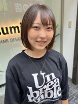 スミ(sumi)&nbsp;ぷっつんボブ