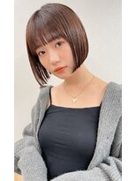 サンド 鹿児島中央(sand)&nbsp;黒髪/グレーベージュ/レイヤーロング/前髪パーマ[鹿児島駅]