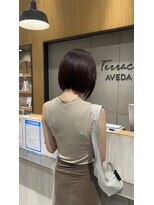 テラス アヴェダ ららぽーとエキスポシティー店(Terrace AVEDA)&nbsp;切りっぱなしボブ