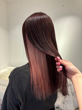 ベレーザ 渋谷(BELEZA) 6766ニュアンスカラーハイトーングラデーションインナーカラー