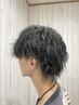【メンズ限定】カット+ツイストスパイラルパーマ+トリートメント　￥13000