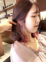 ウツギ(UTSUGI)&nbsp;イヤリングカラー☆ピンクグラデーション