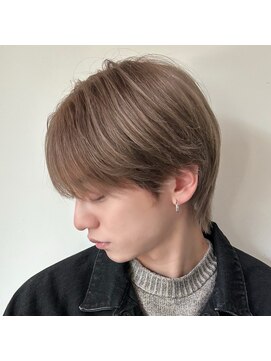 ローグ(ROGUE) シースルーマッシュ×ミルクティーグレージュ