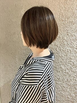 ハートボックス 四谷店(Heart box) カジュアルショートボブ