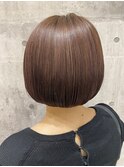 【福岡新宮】ぷつっとボブ × 大人っぽカラー 20代 30代 40代