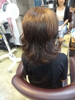 ヴァンテアン 巣鴨店 知的大人女性のデジタルパーマスタイル!30代、40代、50代、60代