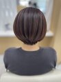 ヘアポジション 田子西店(HAIR Position)&nbsp;ピンクブラウン系の白髪ぼかしハイライトで極艶！