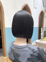 ロンド レグリーズ 立川(Lond leglise)&nbsp;ミニウルフレイヤーカット顔周り前髪韓国ショートボブ/立川