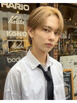 メンズラピス 栄店(Men's Lapis)&nbsp;韓国カルマコンマセンターパートマッシュ