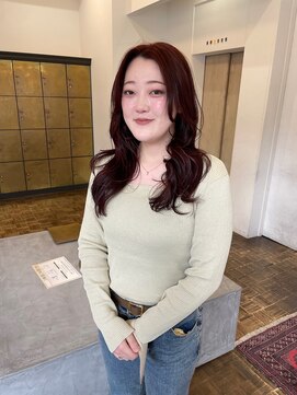 ヘアーアイスカルテット(HAIR ICI QUARTET) ブリーチなしダブルカラーアプリコットオレンジレッドピンク韓国