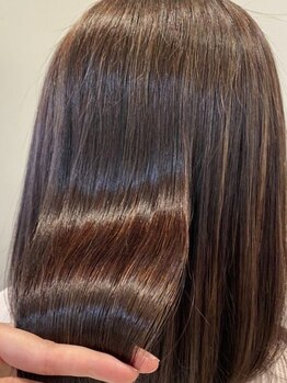 フィットヘアー(FIT HAIR)の写真/髪質改善トリートメント取り扱い◎内部から表面までトリートメントを閉じ込め、芯から潤いのある艶髪へ＊
