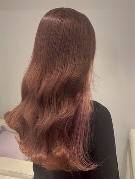 ベレーザ 渋谷(BELEZA) 13258黒髪アッシュワインレッドくびれヘア韓国レイヤー