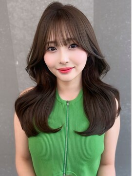 ロンドルピナス 小倉(Lond Lupinus) 顔型別ヘアスタイル特集 /チェリーブラウン /ミニウルフ