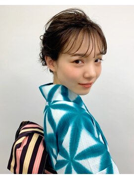 キイ ギンザ(k.e.y GINZA) 浴衣ヘア