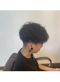 ツイストスパイラルパーマで爽やかに。