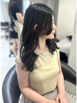 ユーフォリア 池袋東口駅前店(Euphoria) 【池袋/38mmコテ巻き風パーマ】ドライヤーで叶うトレンド巻き髪