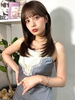 イヴォーク トーキョー(EVOKE TOKYO)&nbsp;髪質改善艶髪ミディアムレイヤー似合わせカット顔まわりカット