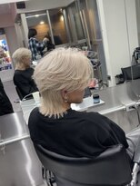 カルテット(Quartetto) ハイライト/マッシュパーマ/ウルフ/アッシュブラック/八王子駅