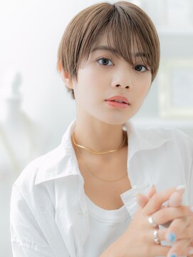 モッズヘア 越谷(mod's hair) アシンメトリーナチュラルマッシュショートh4越谷20代30代40代