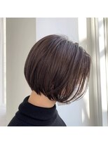 ミュー(Mu)&nbsp;ミニボブ　オリーブブラウン