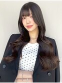 ロングミディアムレイヤー小顔顔まわりカット髪質改善艶ツヤ