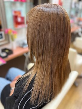 ヘアーメイク ツインズ(Hair Make TWINS) 自然な柔らかさ*サラ艶酸性ストレート