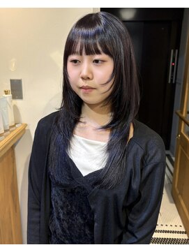 ノック(knock) ざくざくレイヤー×艶ラベンダー