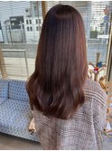 冬の大人艶ブラウン◎20代30代40代小顔レイヤーくびれヘア