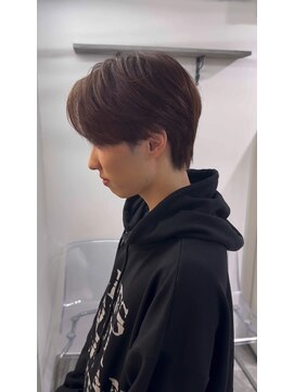 レーヴバイキートス(REVE by kiitos) 【REVE】センターパート/ブラウンカラー/メンズカラー