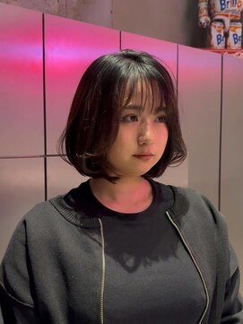 【透明感カラー/脱黄ばみ】ショート/ボブも人気♪