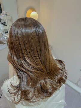 レリーアンテ 大阪梅田(Rely ante) 艶髪 オリーブベージュ