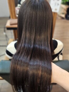 lisse hair care salon 本厚木店【3月5日NEW OPEN(予定)】の写真/一人ひとりの髪質に合わせた縮毛矯正＊ダメージレスで自然なストレートが叶う♪【本厚木駅】