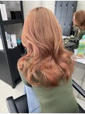 【手島カミラ】オレンジベージュ