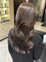 モナン 渋谷(Monan)&nbsp;レイヤーカット グレージュカラー ダークブラウン