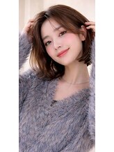 ヘアアンドリラクゼーション ルタ(HAIR＆RELAXATION RUTA)&nbsp;【RUTA】柔らかいボブスタイル　野田阪神／福島区/髪質改善