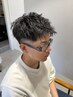 《迷ってる学生にオススメ◎》選べるパーマ+men's中高生カット